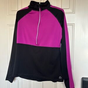 RBX Black and Pink Activewear Top